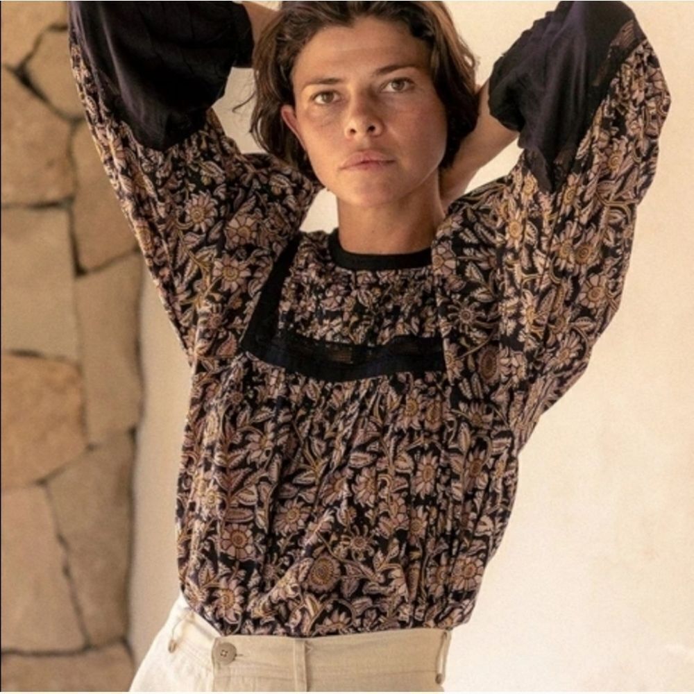 ANTHROPOLOGY CLEOBELLA blouse XS BNWT